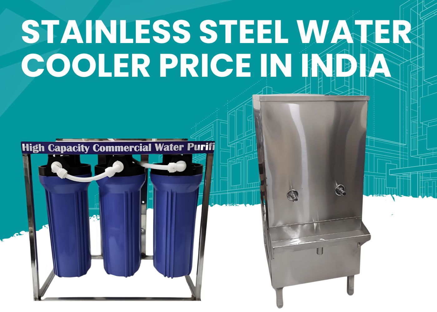 Stainless Steel Water Cooler Price In India​